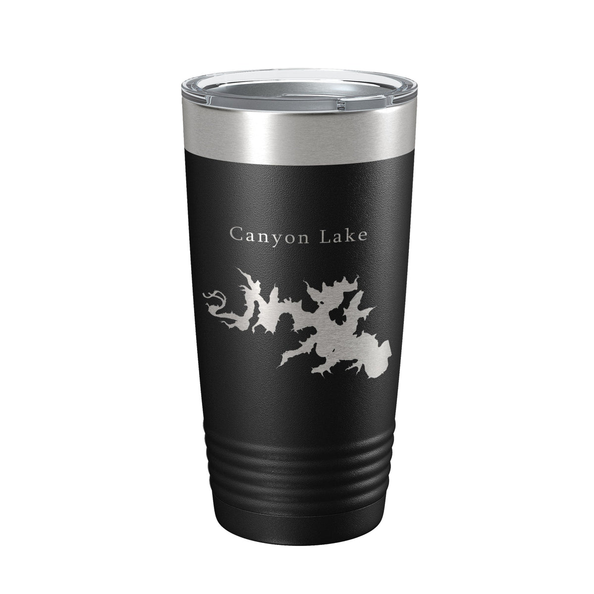 Canyon Lake Map Tumbler Travel Mug Insulated Laser Engraved Coffee Cup Texas 20 oz-3