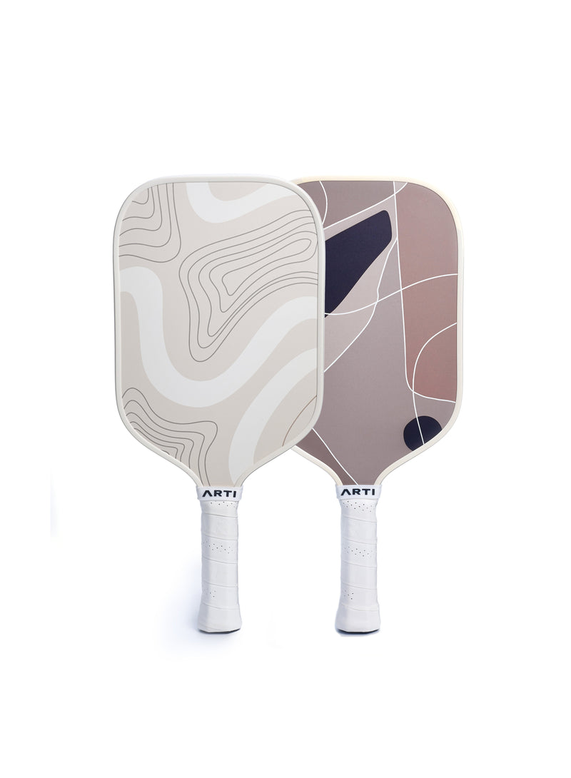 ARTI Fiberglass "Sandstorm" Pickleball Paddle Set - USA Pickleball Approved-3