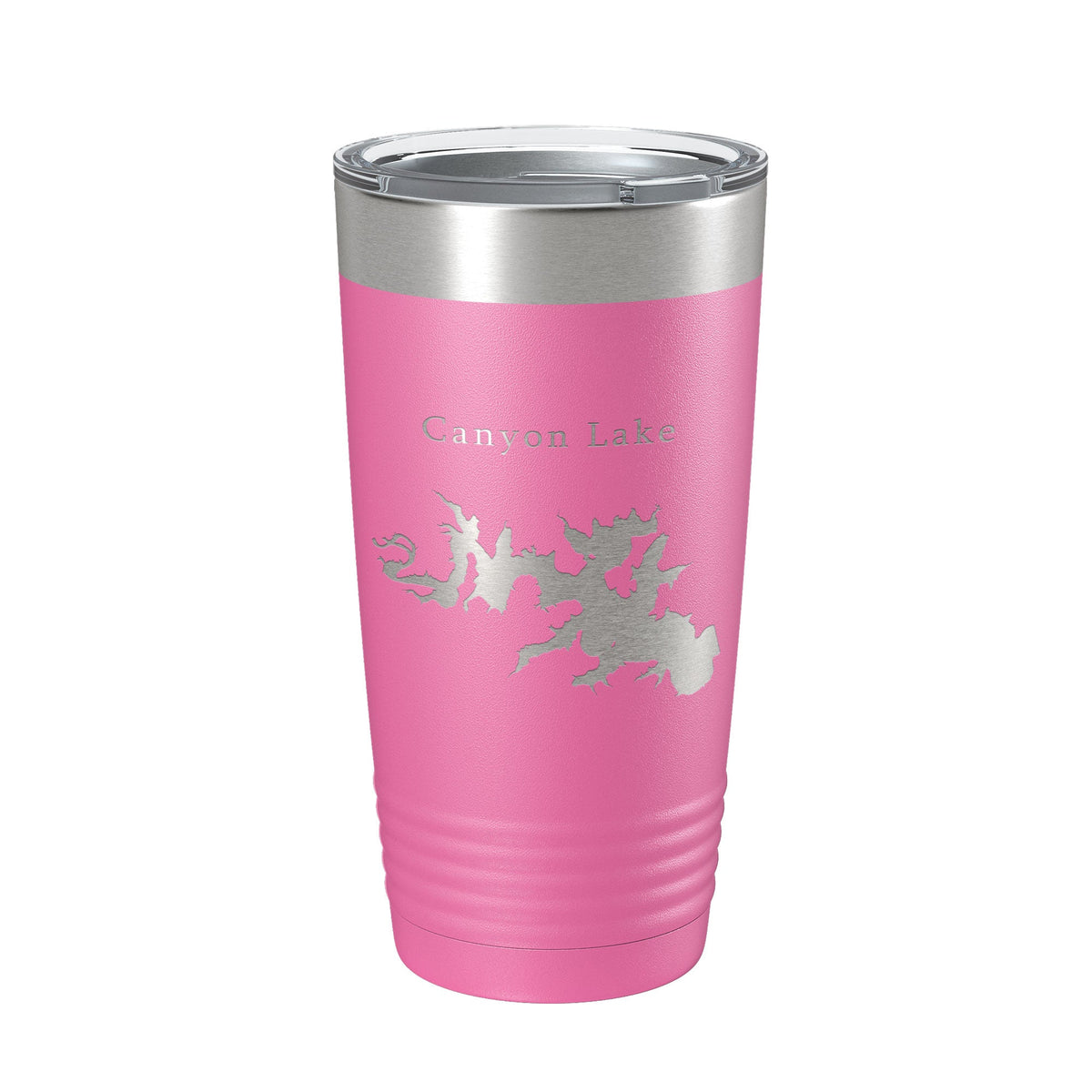 Canyon Lake Map Tumbler Travel Mug Insulated Laser Engraved Coffee Cup Texas 20 oz-12