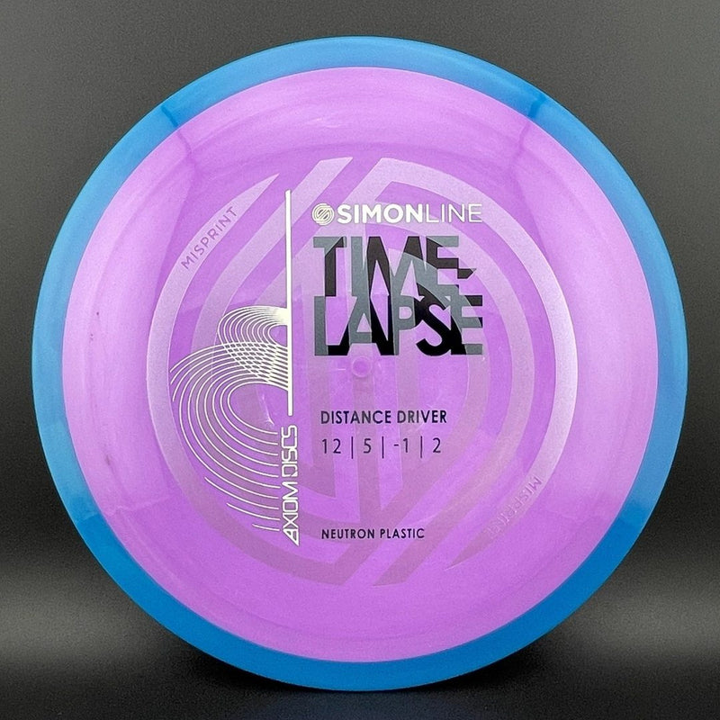 Neutron Time-Lapse (Re-Tooled) - Simon Line Misprint-87