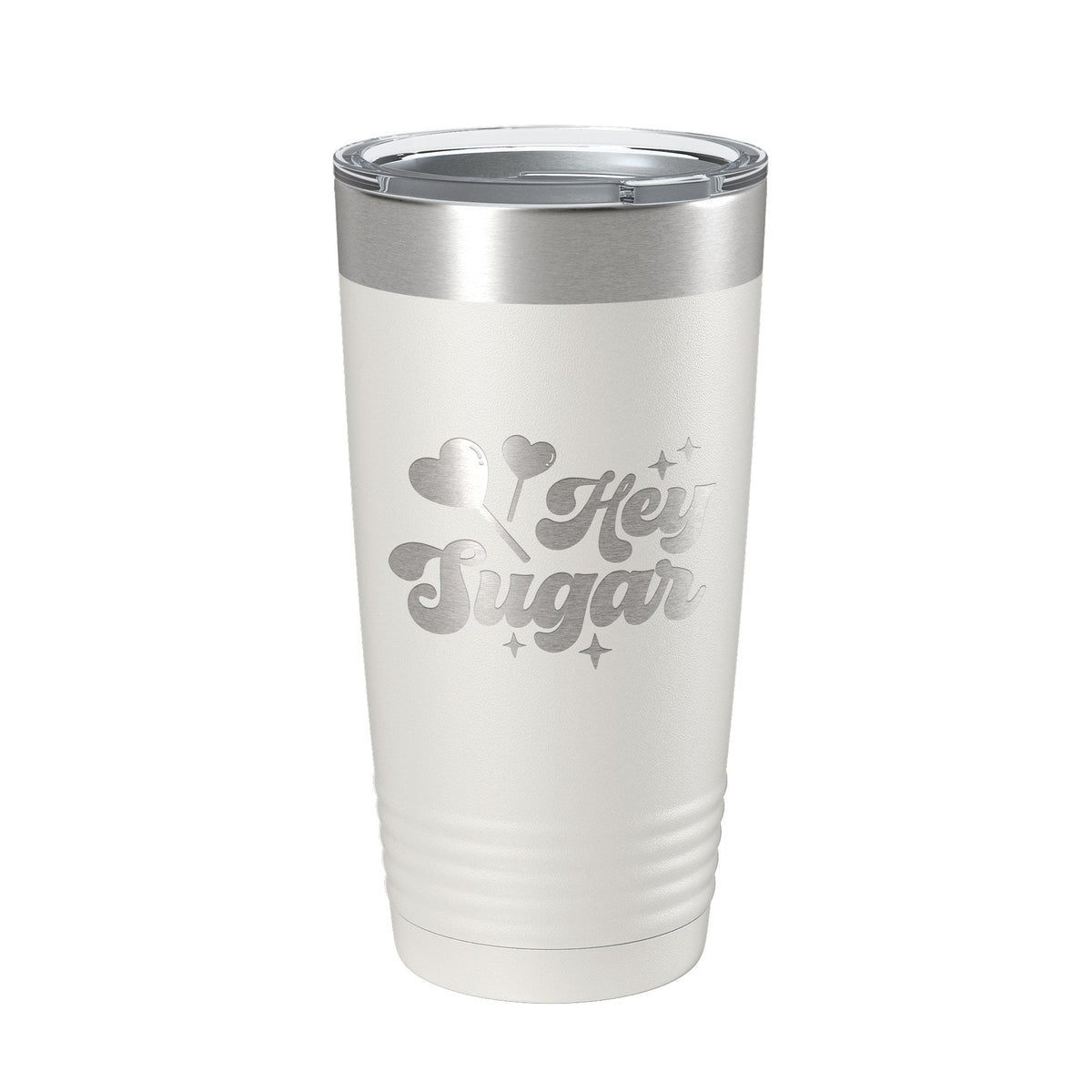 Hey Sugar Tumbler Valentine's Day Gift Travel Mug Insulated Laser Engraved Coffee Cup Retro 20 oz-7