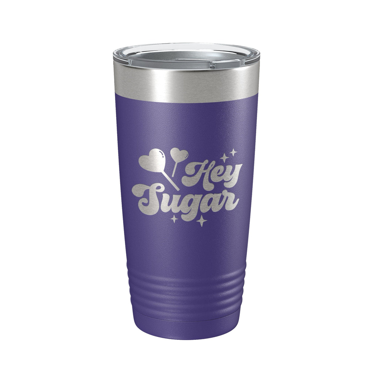 Hey Sugar Tumbler Valentine's Day Gift Travel Mug Insulated Laser Engraved Coffee Cup Retro 20 oz-19