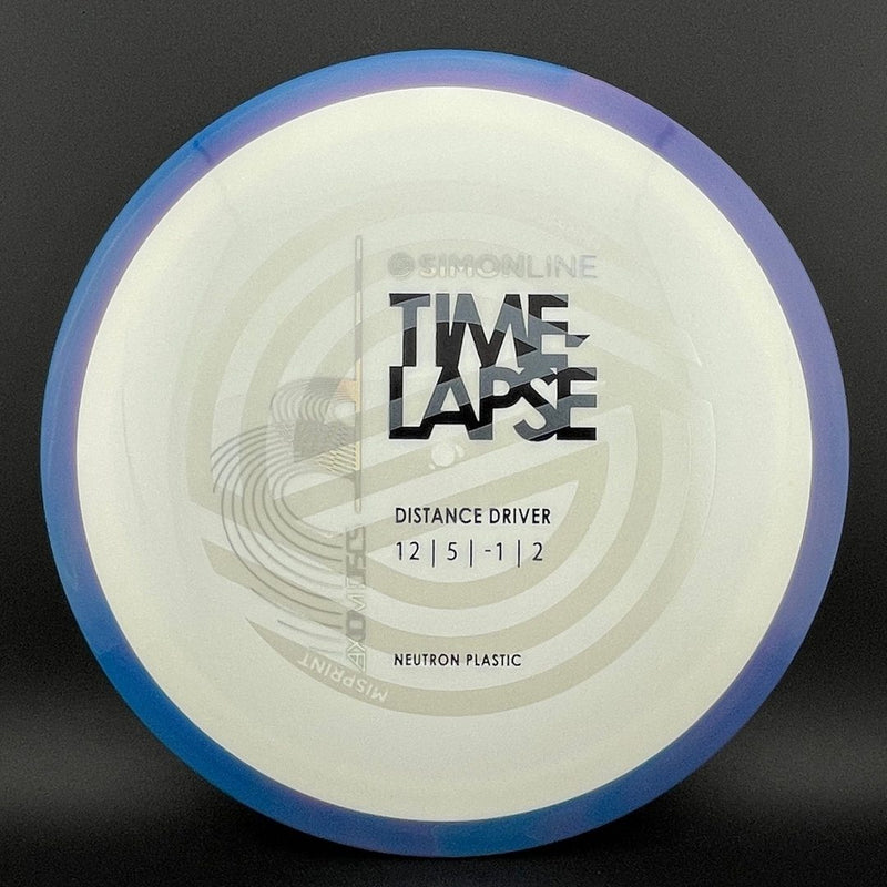 Neutron Time-Lapse (Re-Tooled) - Simon Line Misprint-94