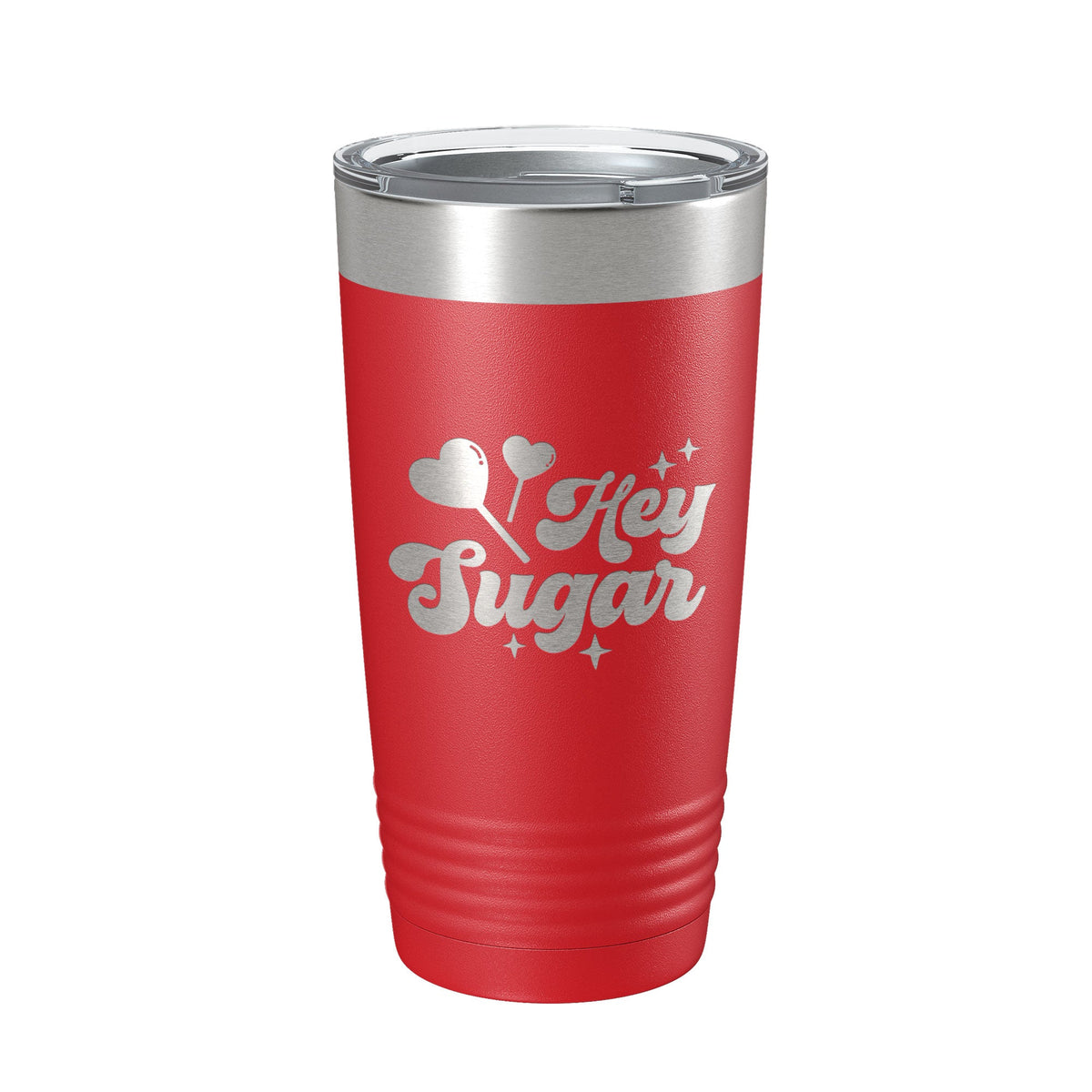 Hey Sugar Tumbler Valentine's Day Gift Travel Mug Insulated Laser Engraved Coffee Cup Retro 20 oz-11