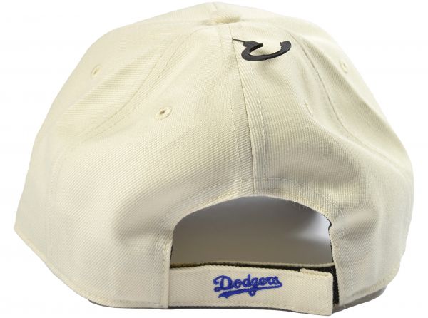 47 Brand MLB LA Dodgers Two Tone MVP Cap Natural