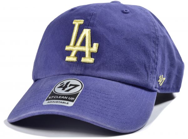 47 Brand MLB Los Angeles Dodgers Clean Up Cap Deep Space