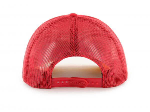 47 Brand NFL Kansas City Chiefs Hardline Trucker Snapback Cap Red