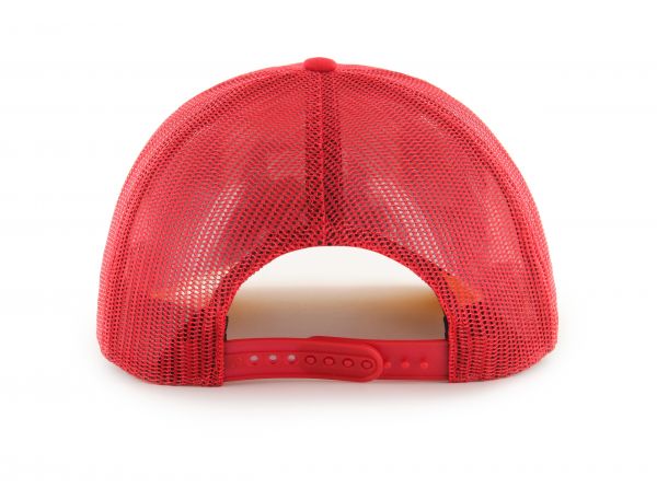47 Brand San Francisco 49ers Hardline Trucker Snapback Cap Red