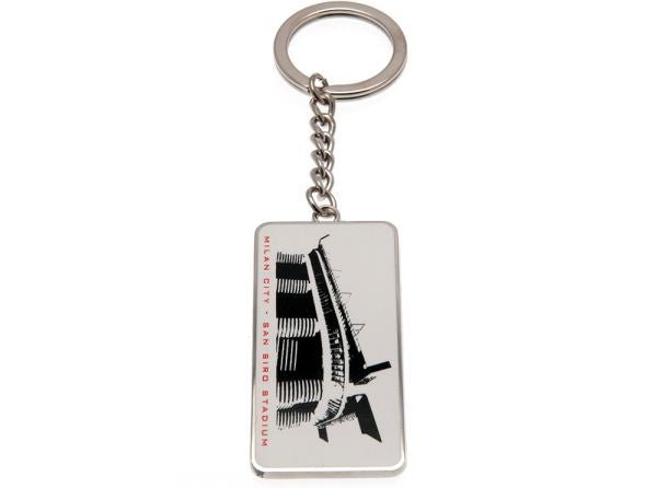 AC Milan Street Sign Keyring