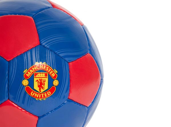 Adidas Man UTD Club Away Ball Football Size 5 Blue Red