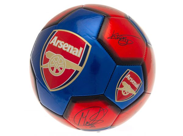 Arsenal (Victory Through Harmony) Signature Ball Size 5 Red Blue