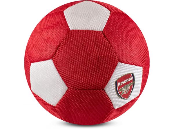 Arsenal 14 Inch Mesh Play Ball White Red