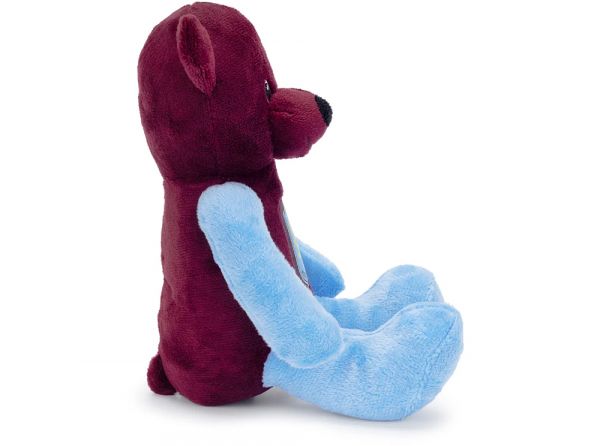 Aston Villa Beanie Bear Plush Soft Toy-3