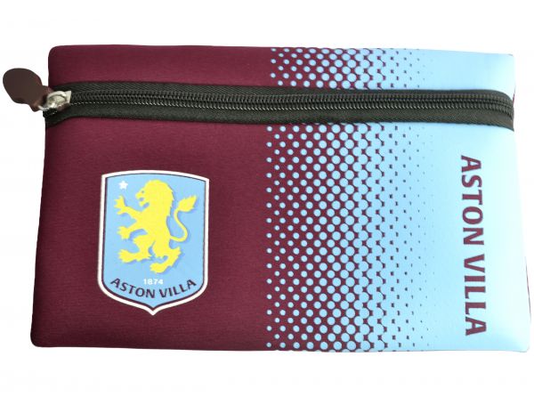 Aston Villa Fade Pencil Case Burgundy Sky Blue-1