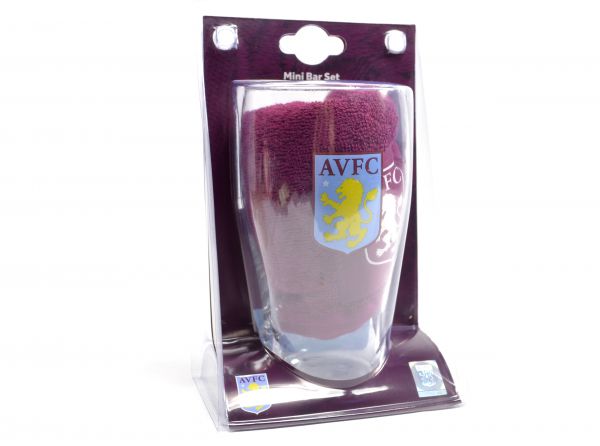 Aston Villa Wordmark Mini Bar Set-2
