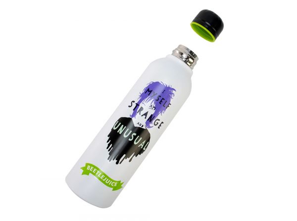Beetlejuice Water Bottle 700ml - Beetlejuice official licensed merchandise