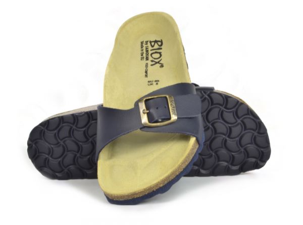 Biox Malaga Sano Flor Navy Womens - Size 7-2