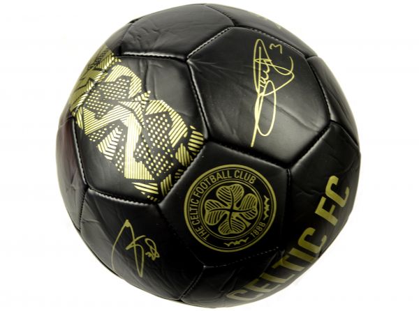 Celtic Phantom Black Gold Football Size 5
