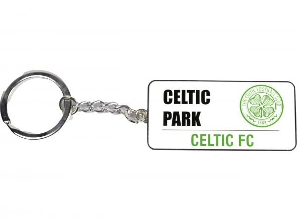 Celtic Street Sign Keyring