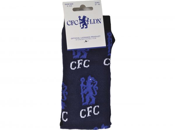 Chelsea All Over Print Socks 4 to 6.5