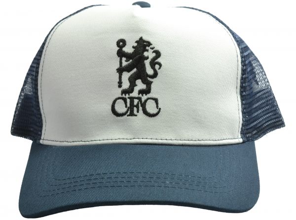 Chelsea Baseball Trucker Snapback Navy Blue