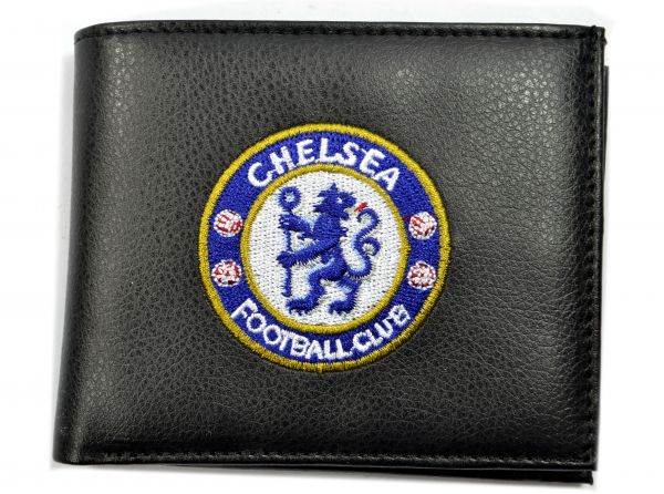 Chelsea FC PU Leather Embroidered Bi Fold Wallet