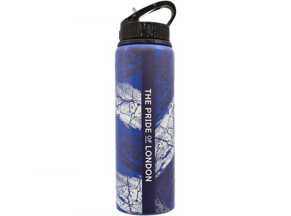 Chelsea FC The Pride Of London Premium Print Aluminium Water Bottle 750ml