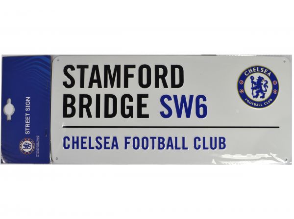 Chelsea FC Metal Street Sign