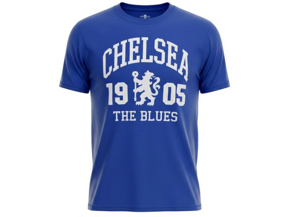 Chelsea The Blues T-Shirt Royal Blue Adults