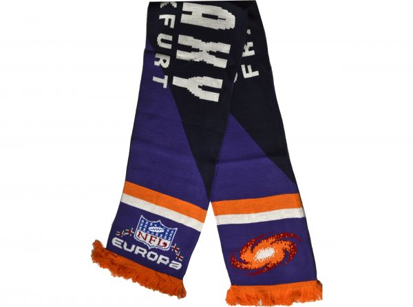 Frankfurt Galaxy ELF Stripe Supporters Scarf Purple Orange Navy White
