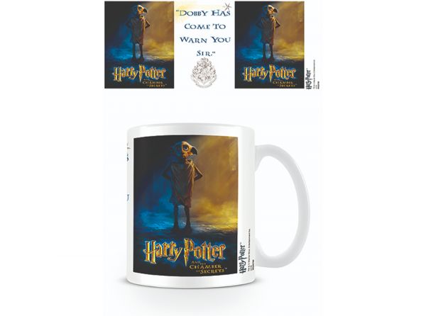 Harry Potter Dobby Warning 11oz Boxed Mug – official Wizarding World merchandise photo