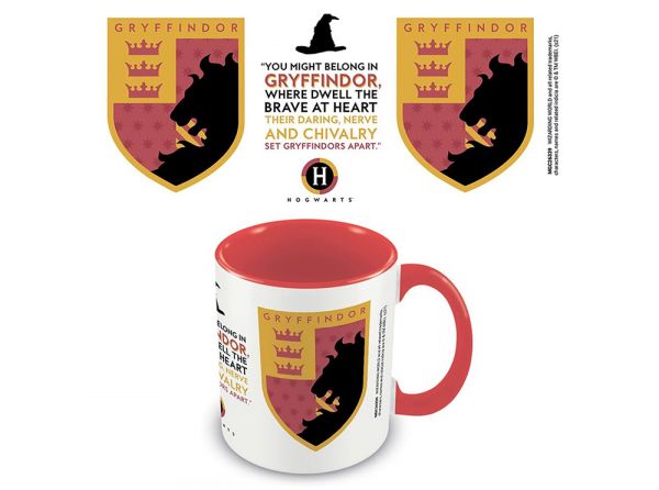 Harry Potter Gryffindor House Pride Coloured Inner Boxed Mug – official Wizarding World merchandise photo