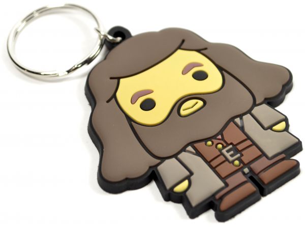 Harry Potter Hagrid Chibi Rubber Keyring – official Wizarding World merchandise photo (1 of 2)