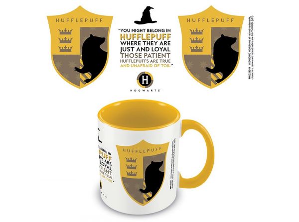 Harry Potter Hufflepuff House Pride Coloured Inner Boxed Mug – official Wizarding World merchandise photo