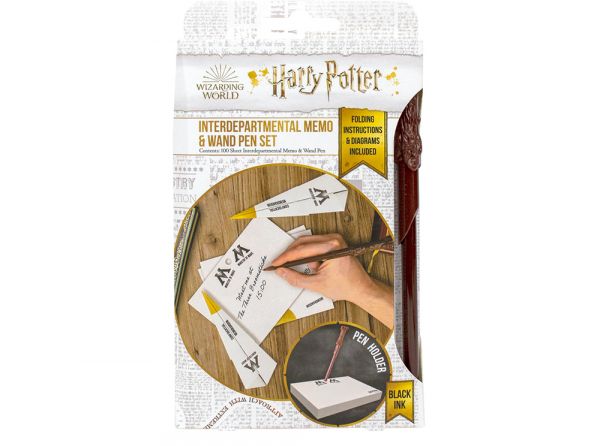 Harry Potter Interdepartmental Memo And Wand Set – official Wizarding World merchandise photo (1 of 2)