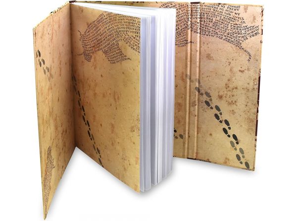 Harry Potter Marauders Map Magnetic A5 Notebook – official Wizarding World merchandise photo (2 of 3)