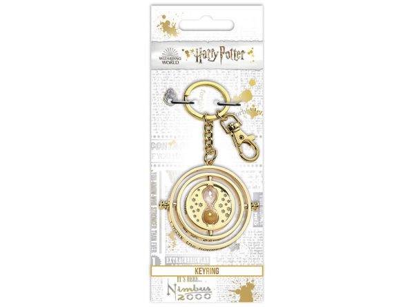 Harry Potter Time Turner Keyring – official Wizarding World merchandise photo (2 of 2)