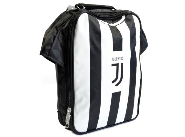 Juventus Kit Lunch Bag Black White-2