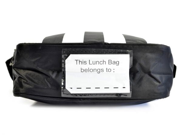 Juventus Kit Lunch Bag Black White-3