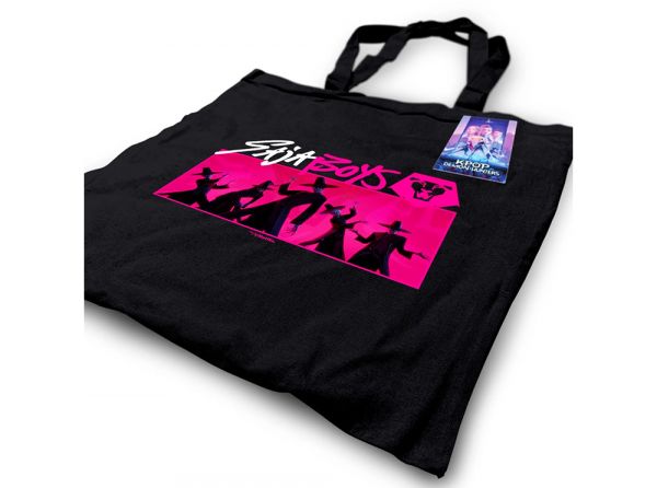 K Pop Demon Hunters Saja Boys Tote Bag - K Pop Demon Hunters official licensed merchandise