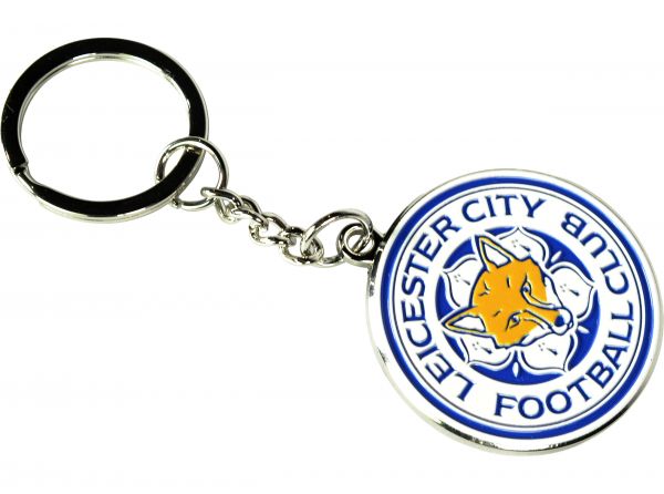 Leicester City Metal Crest Keyring (1 of 2)
