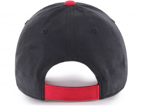 Liverpool 47 Brand MVP Newborn Baseball Cap Black Red