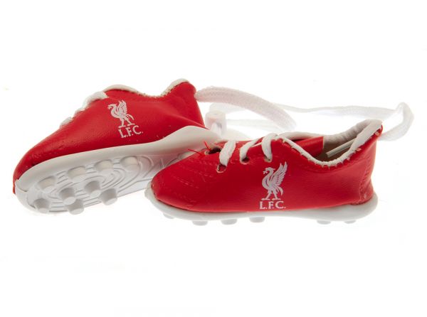 Liverpool Boots Car Hanger Red White