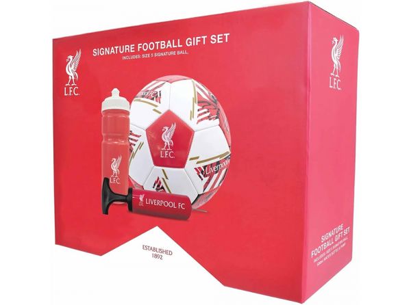 Liverpool FC Official Signature Football Gift Set