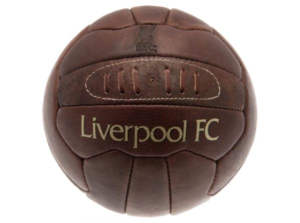 Liverpool Retro Heritage Leather Ball