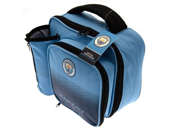 Manchester City FC Fade Lunch Bag with Bottle Holder