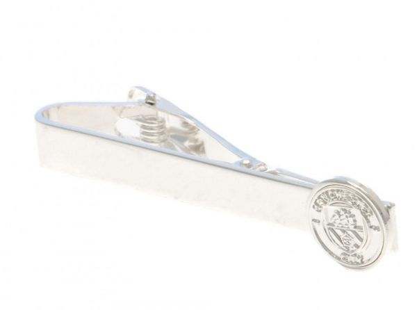 Man City FC Silver Plated Tie Slide