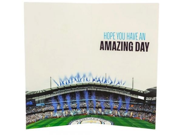 Man City Happy Birthday To A Fantastic Personalised Birthday Card