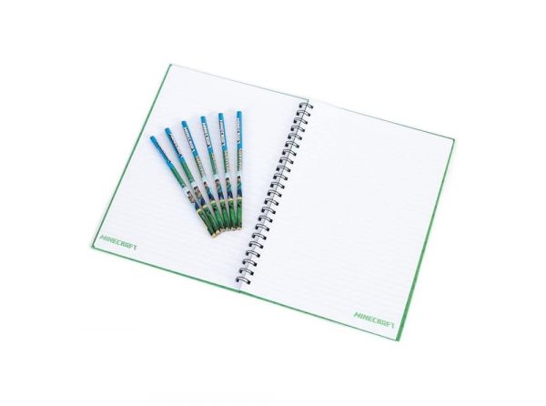 Minecraft Classic A4 Bumper Stationery Set - Minecraft official licensed merchandise