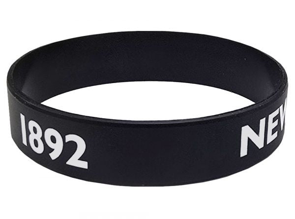 Newcastle United Black Silicone Wristband